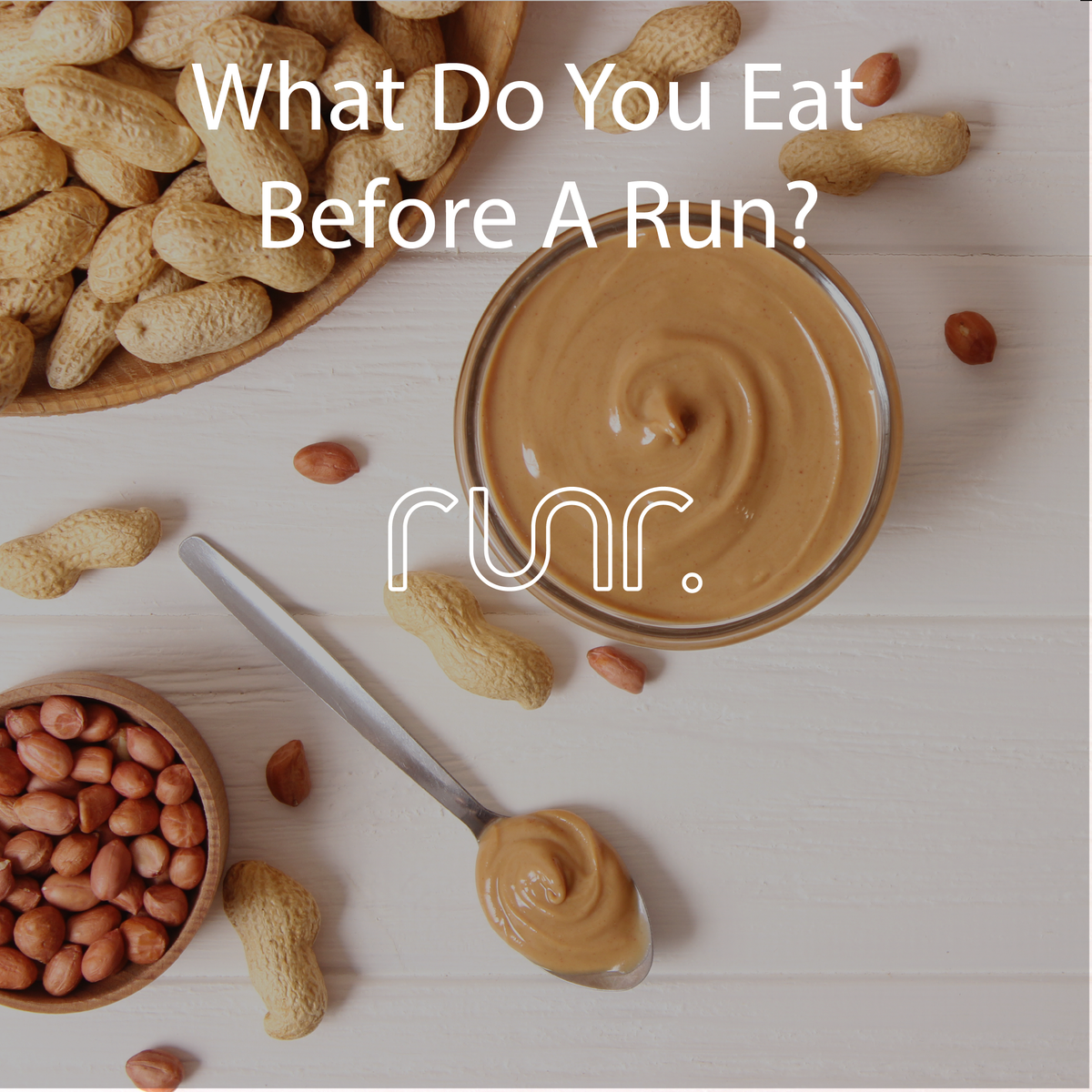 What do you eat before going for a run?