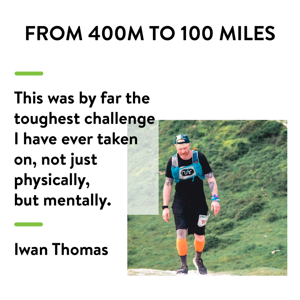 Iwan Thomas - From 400 meters to 100 miles!