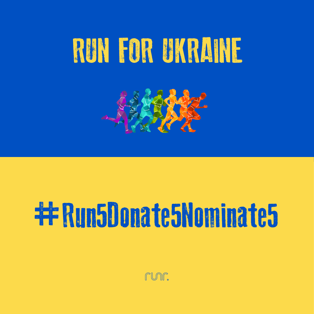Run For Ukraine - #Run5Donate5Nominate5