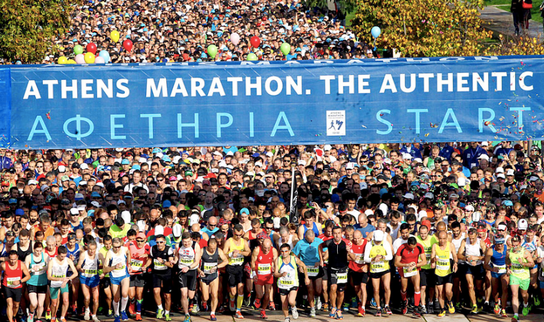 The Athens Marathon!
