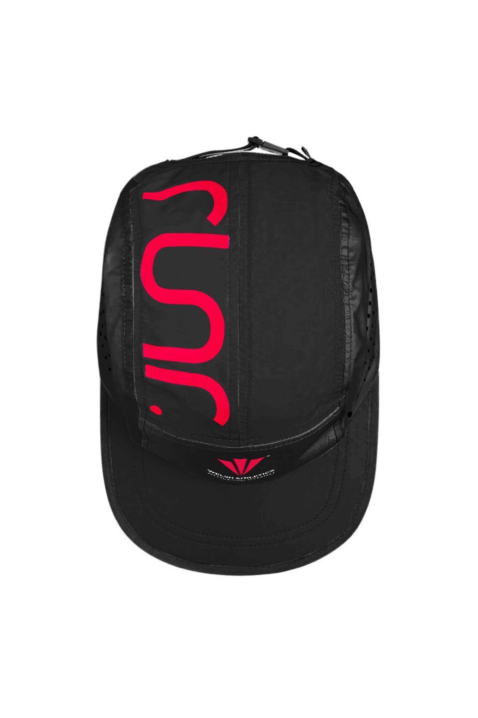 Runr X Welsh Athletics Running Hat - Black & Red