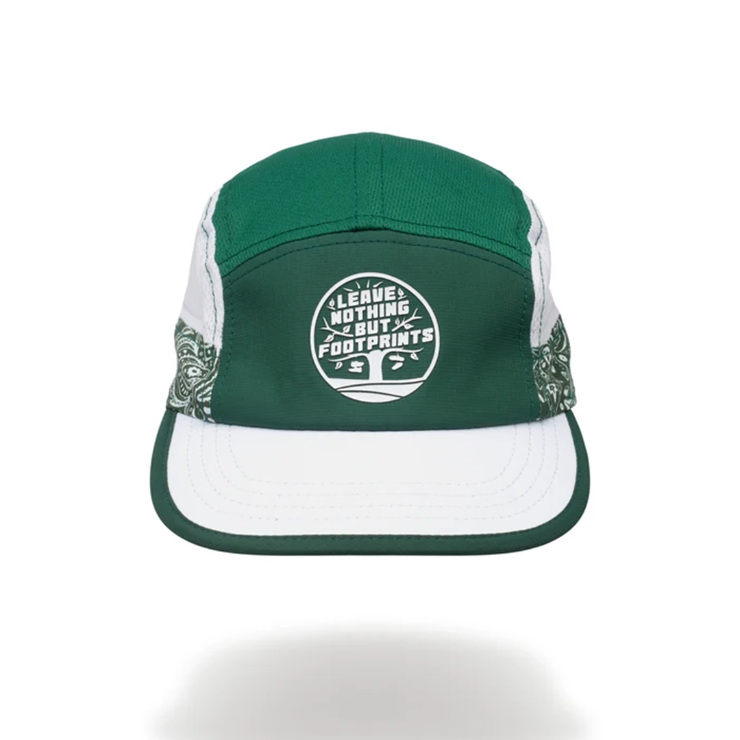 Runr 'Leave Nothing But Footprints' Technical Running Hat