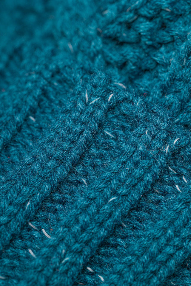 Runr Midnight Aurora Reflective Bobble Hat