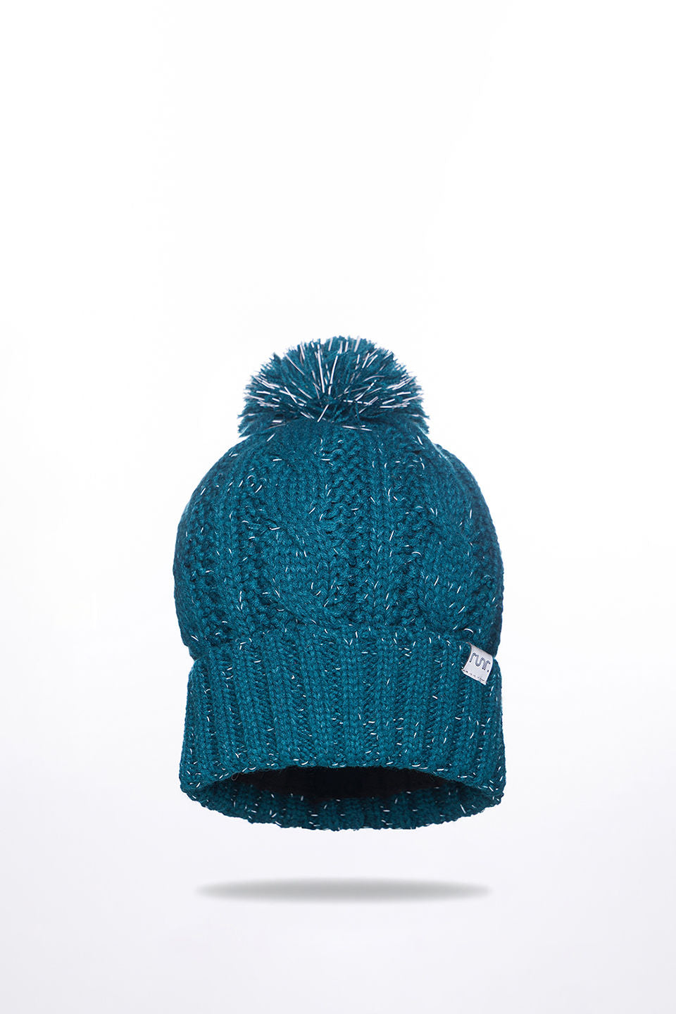 Runr Midnight Aurora Reflective Bobble Hat