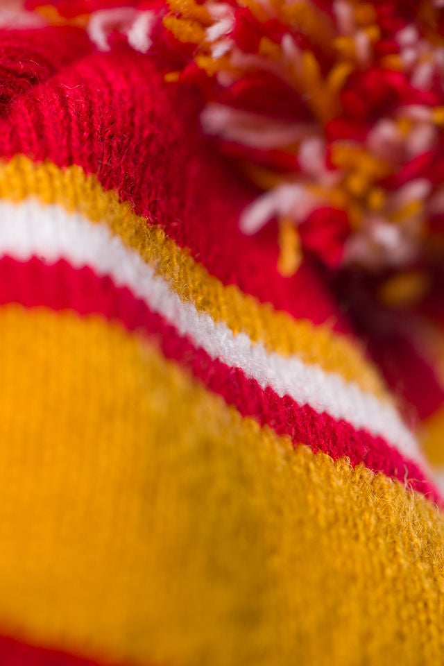 Runr Nordic Bobble Hat - Mustard