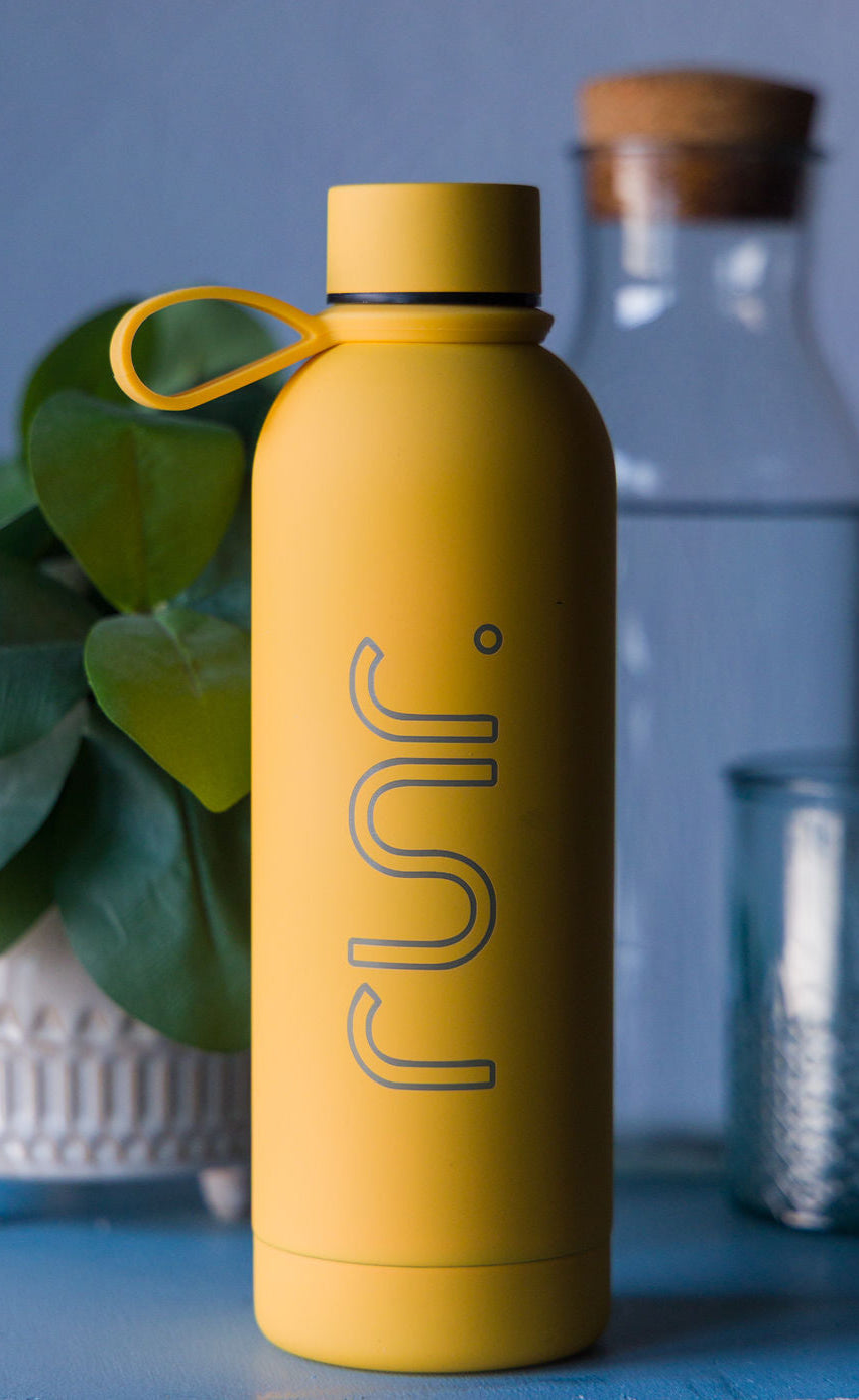 Runr Water Bottle - Sunshine Yellow