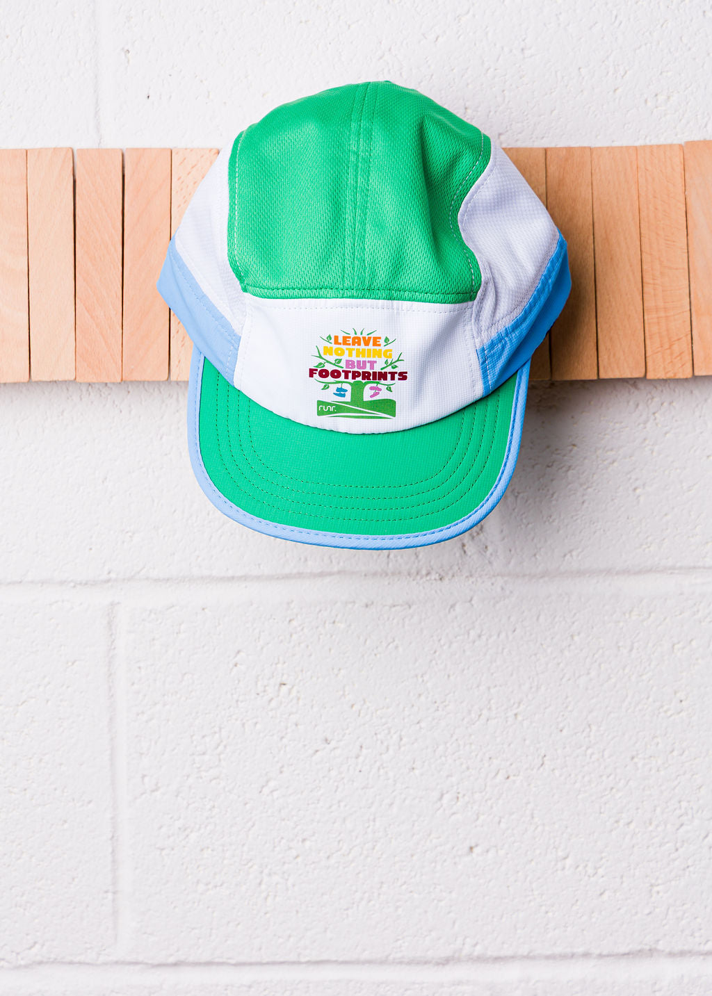 Runr 'Leave Nothing But Footprints' Trails Technical Running Hat