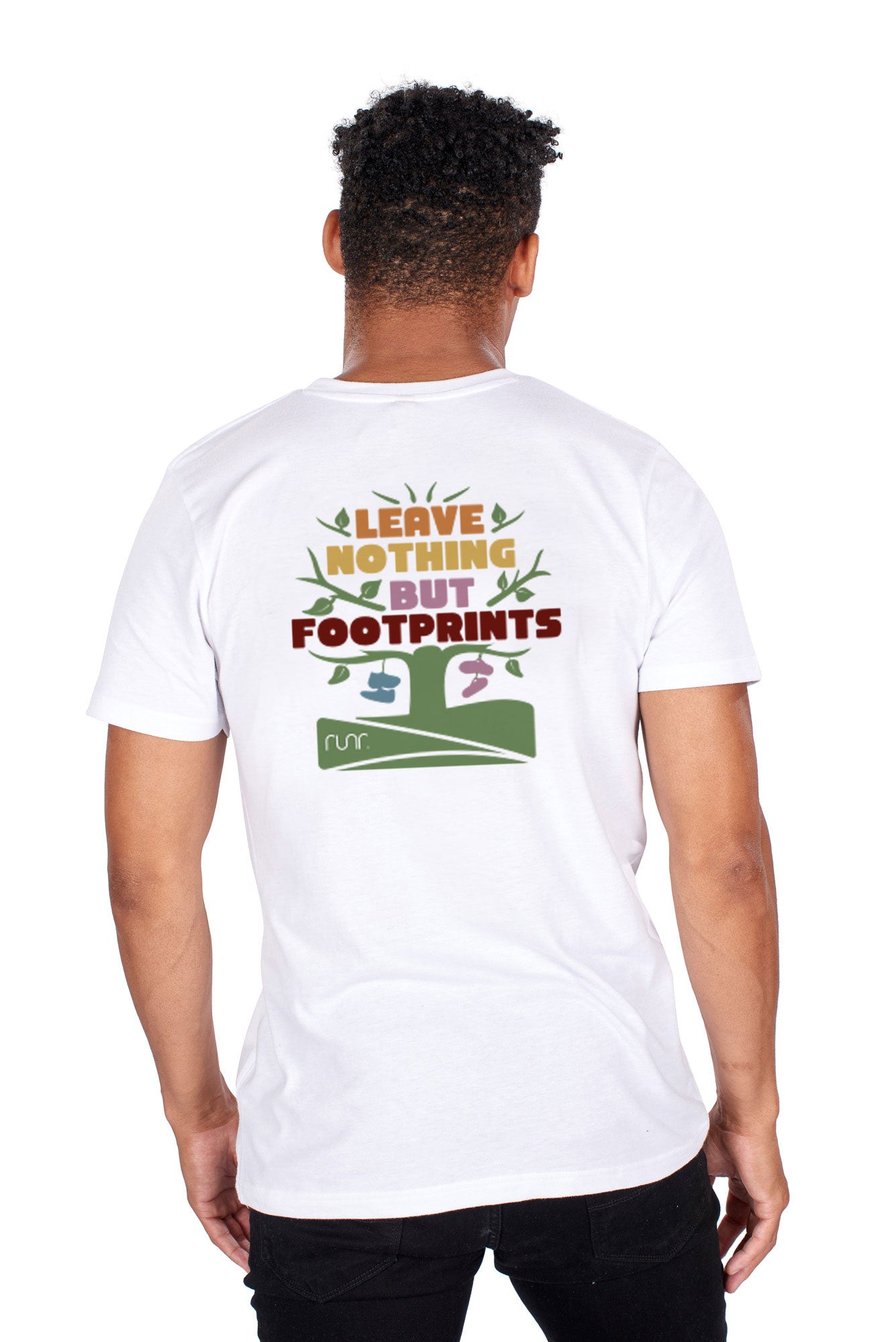 Men's Explore & Leave Nothing But Footprints Runr T-Shirt