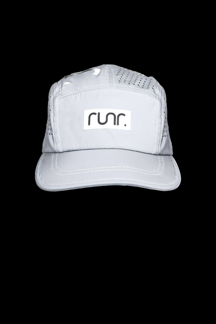 Runr Lumos Silver Technical Running Hat