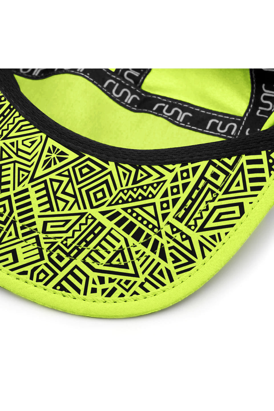 Runr Lumos Reflective Technical Running Hat - Yellow