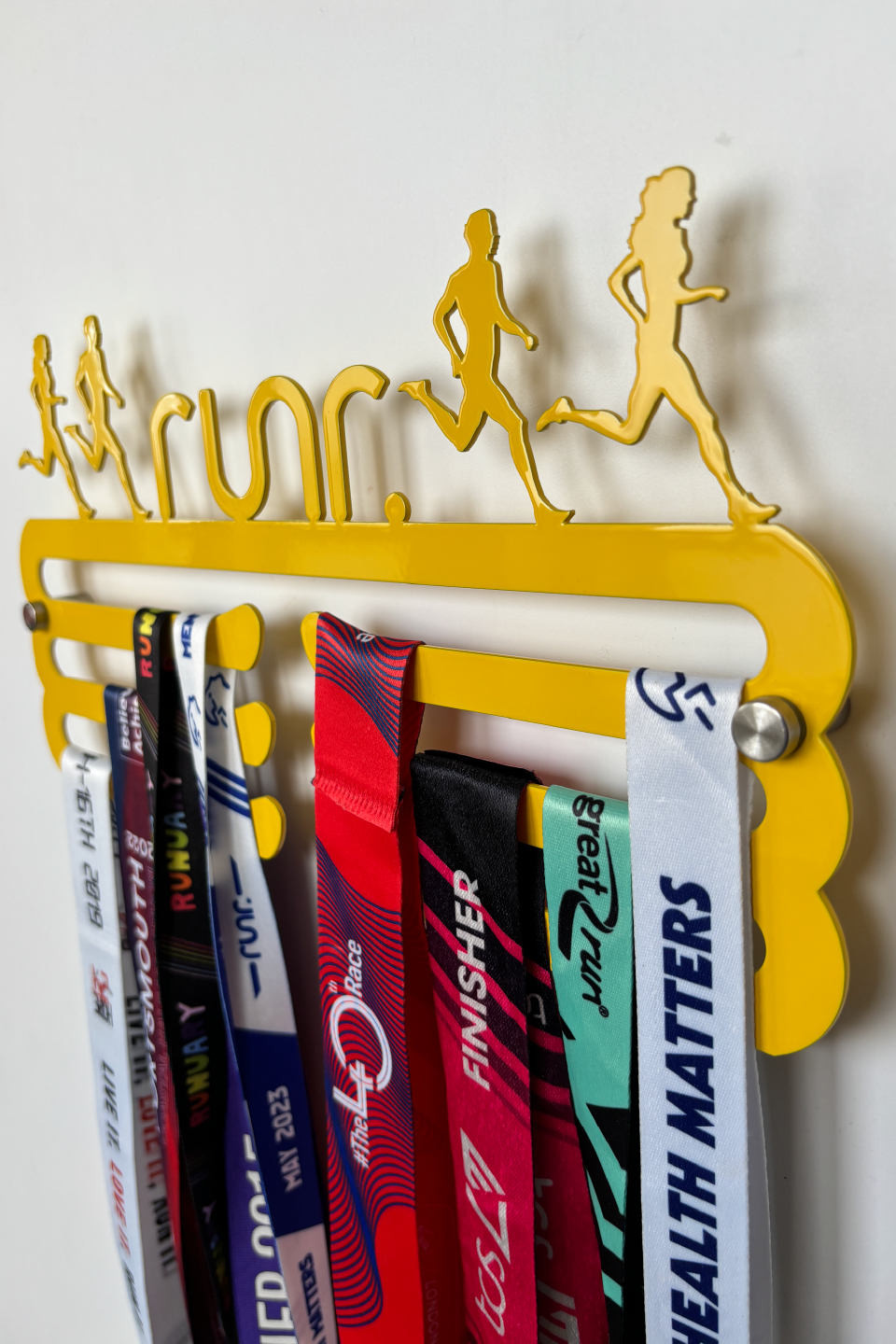 Runr Medal Hanger - Yellow