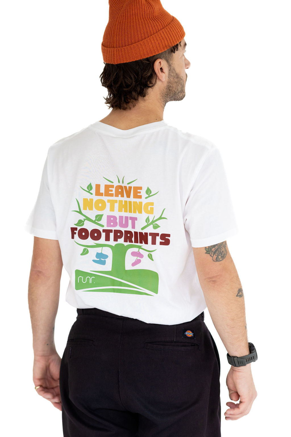 Men's Explore & Leave Nothing But Footprints Runr T-Shirt