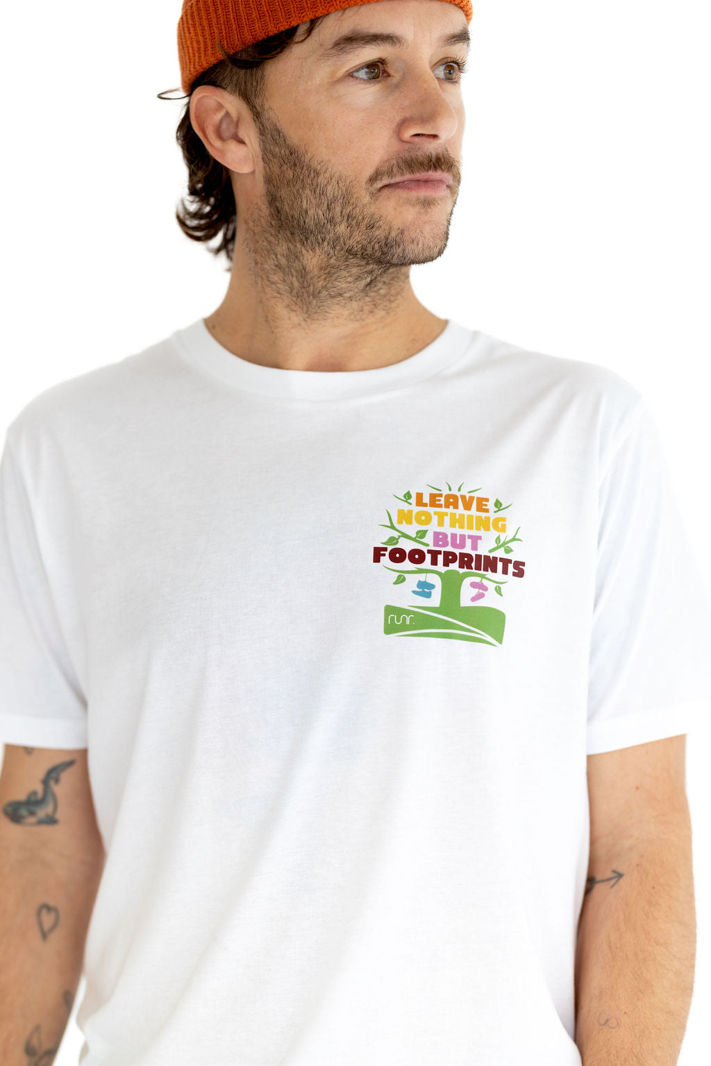 Men's Explore & Leave Nothing But Footprints Runr T-Shirt