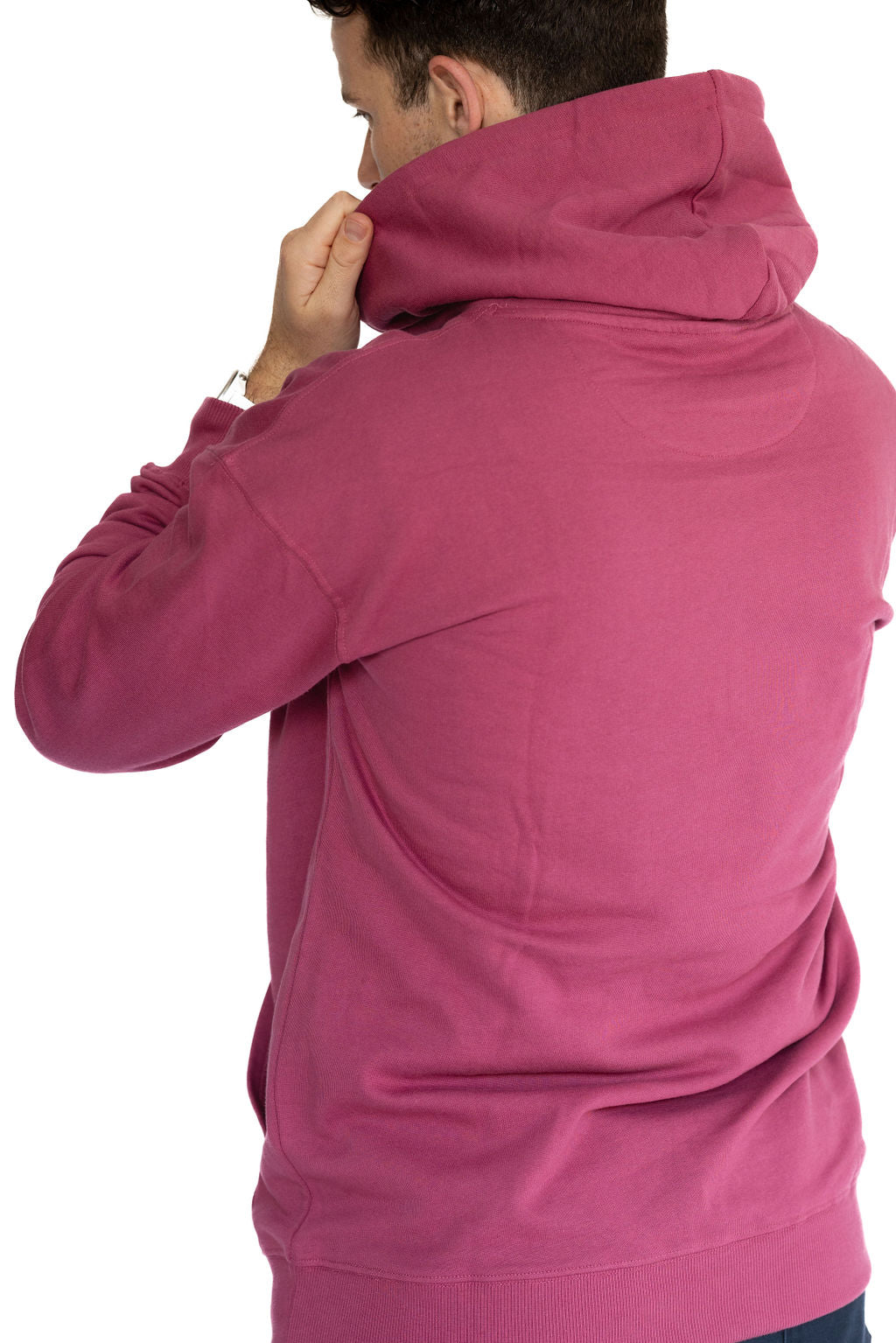 Men's Midnight Runr Hoodies - Dusky Maroon