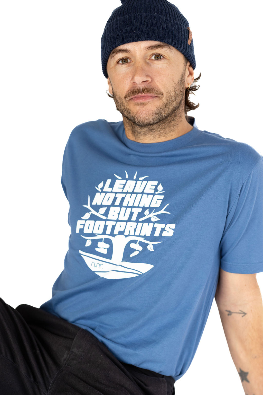 Men's 'Leave Nothing But Footprints' Trail Runr T-Shirt