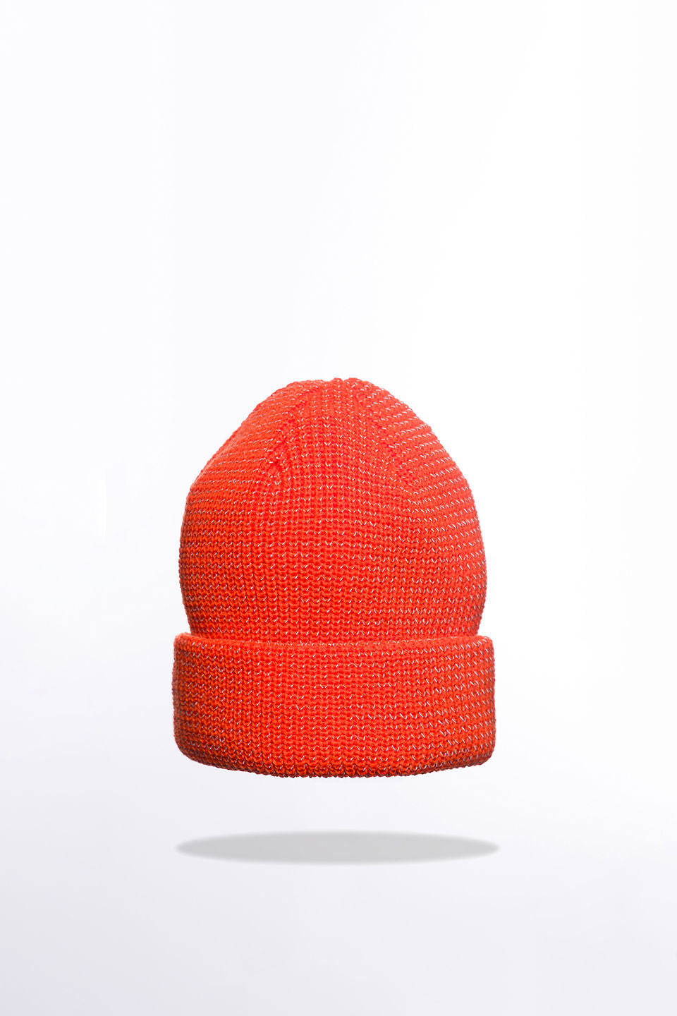 Runr Midnight Coral Reflective Beanie Hat