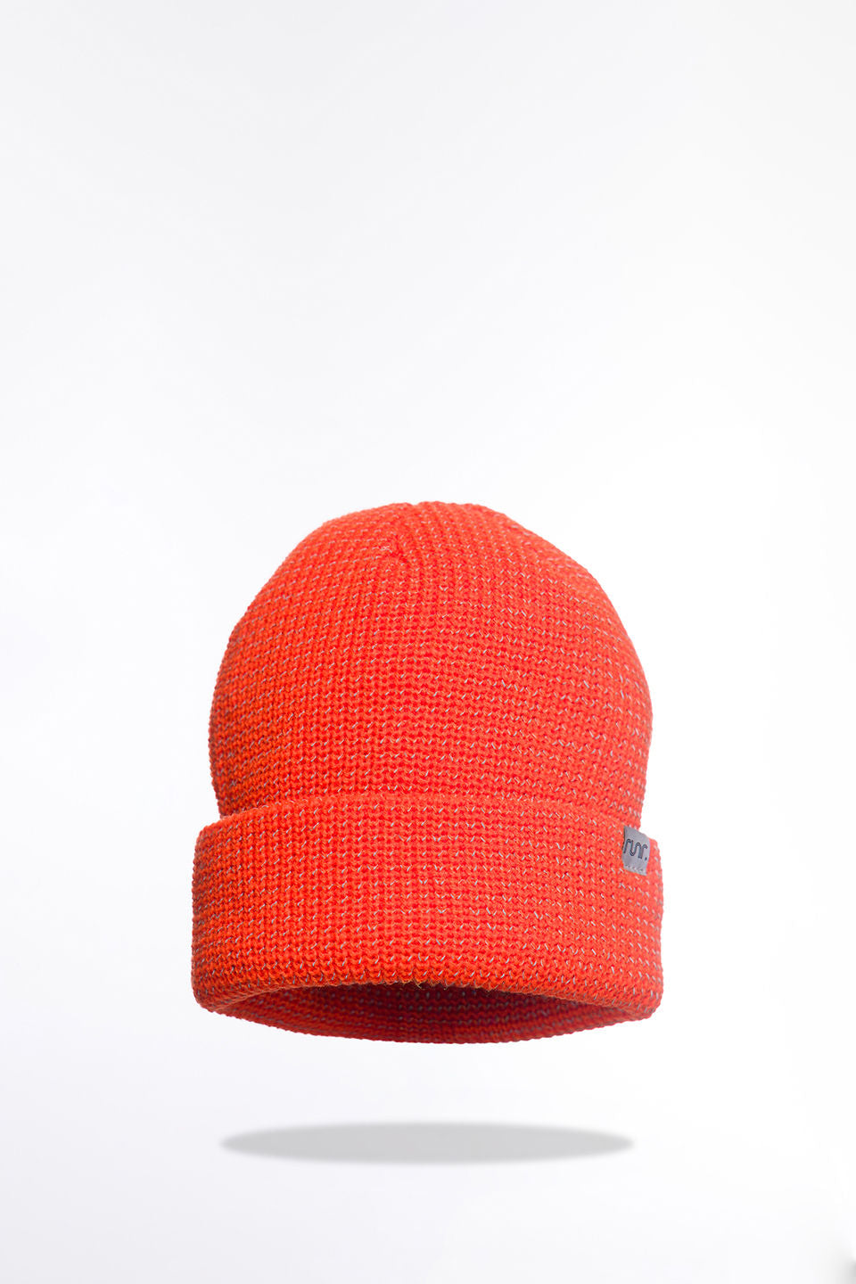 Runr Midnight Coral Reflective Beanie Hat