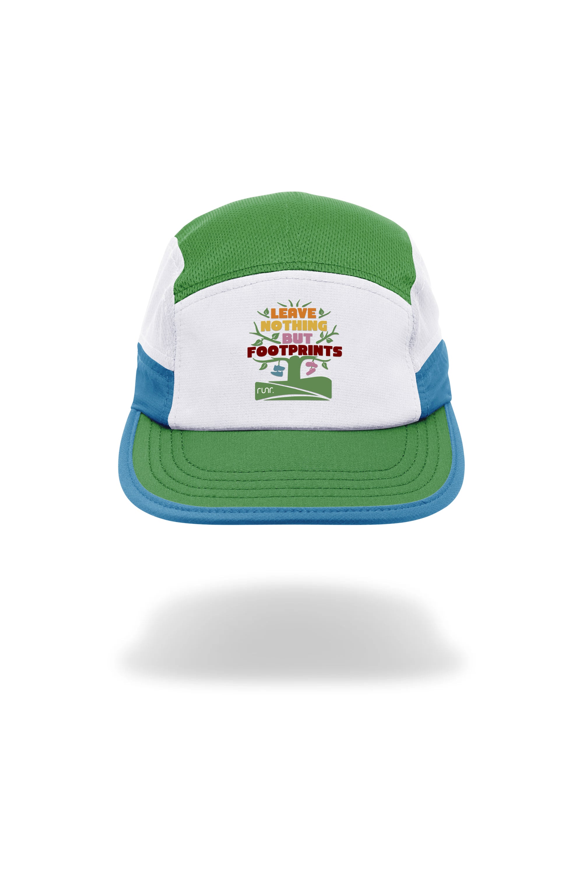 Runr 'Leave Nothing But Footprints' Trails Technical Running Hat