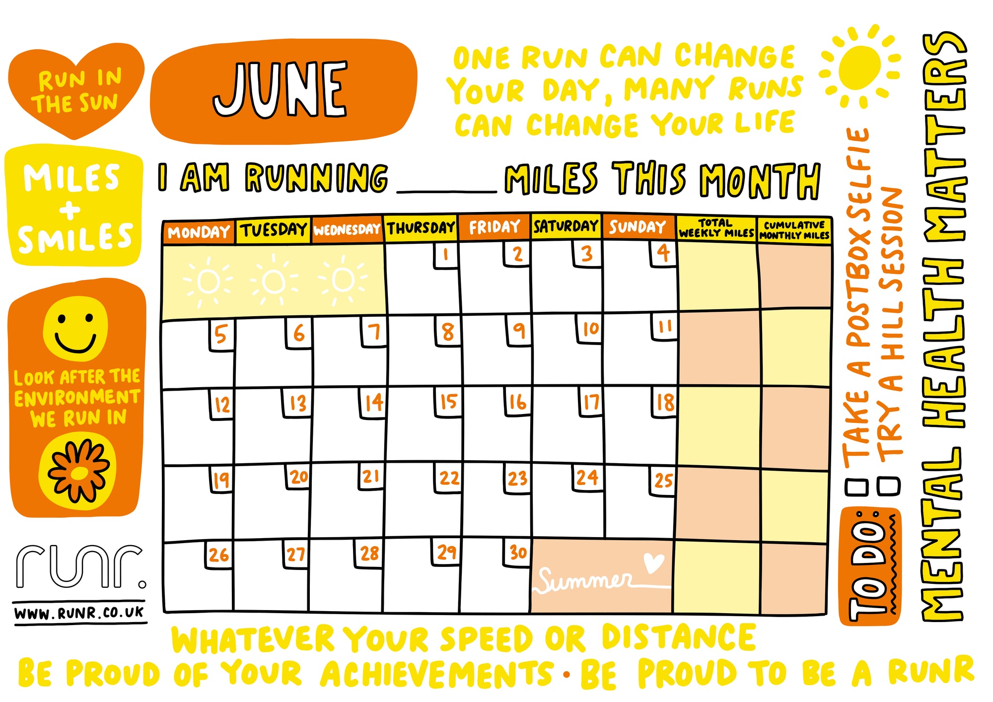 June 2023 Mileage Tracker - Free to Download!