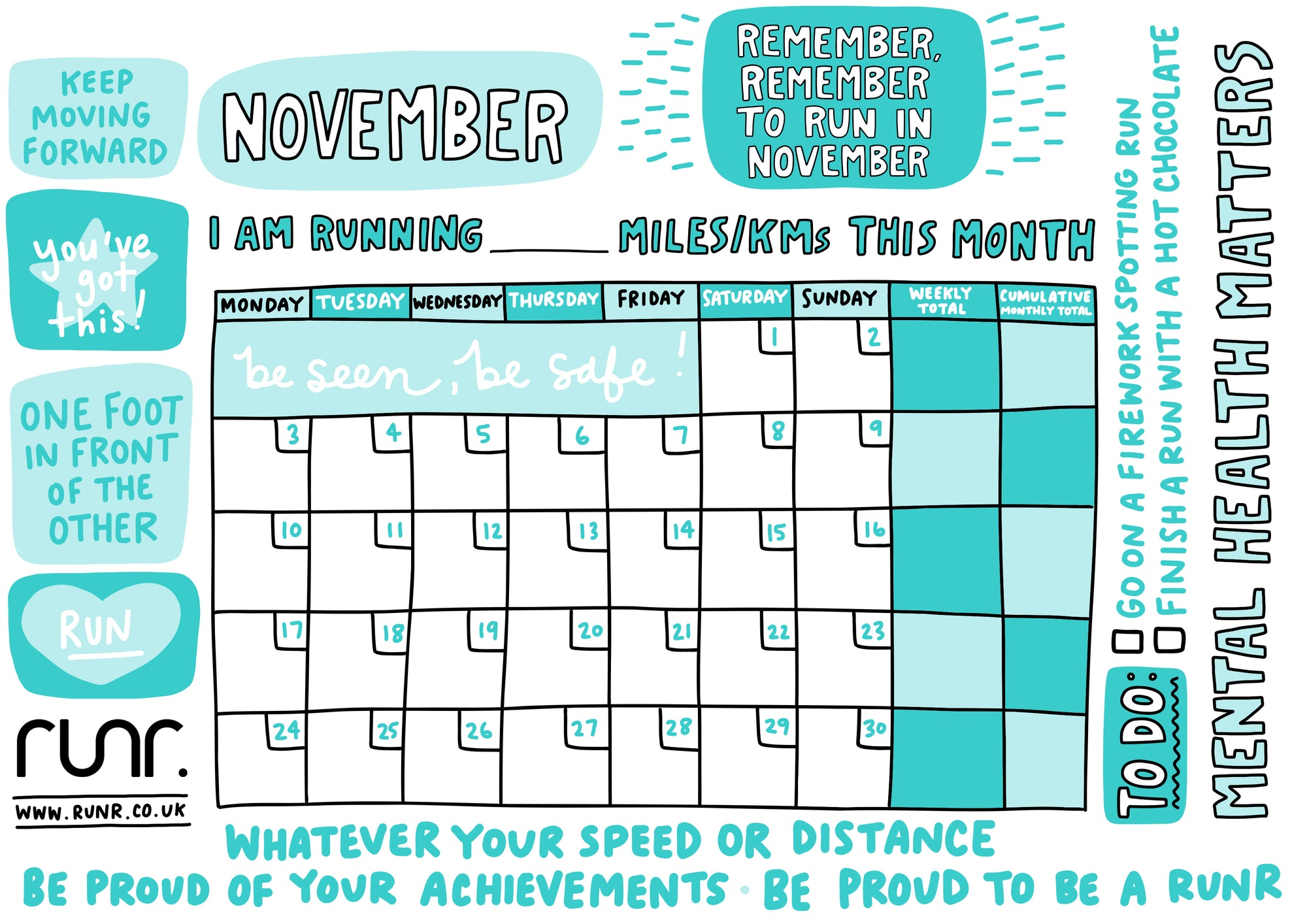 November 2025 Mileage Tracker - Free to Download!