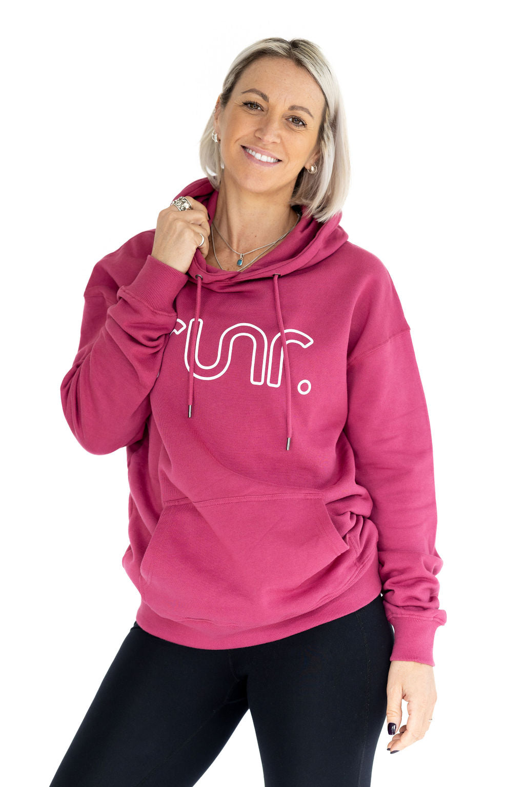 Women's Midnight Runr Hoodies - Dusky Maroon