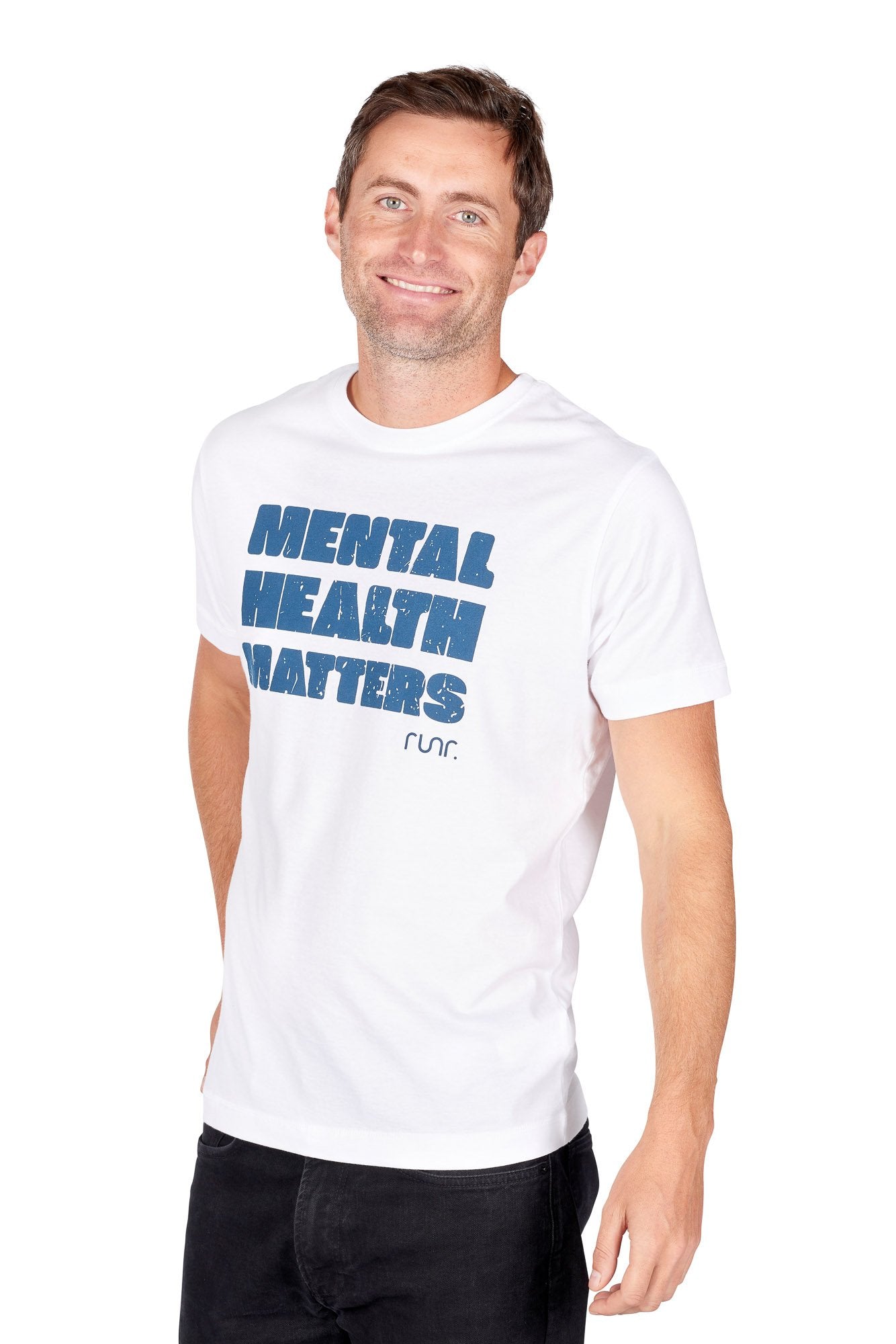 Men's Mental Health Matters T-Shirt - White