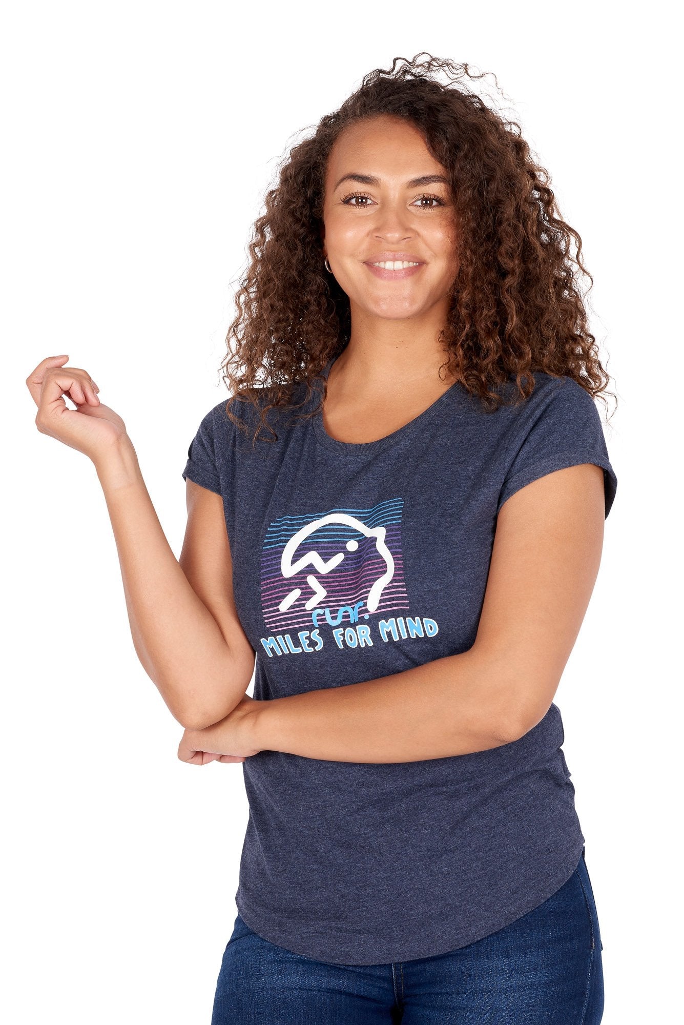 Women's 'Miles For Mind' T-Shirts