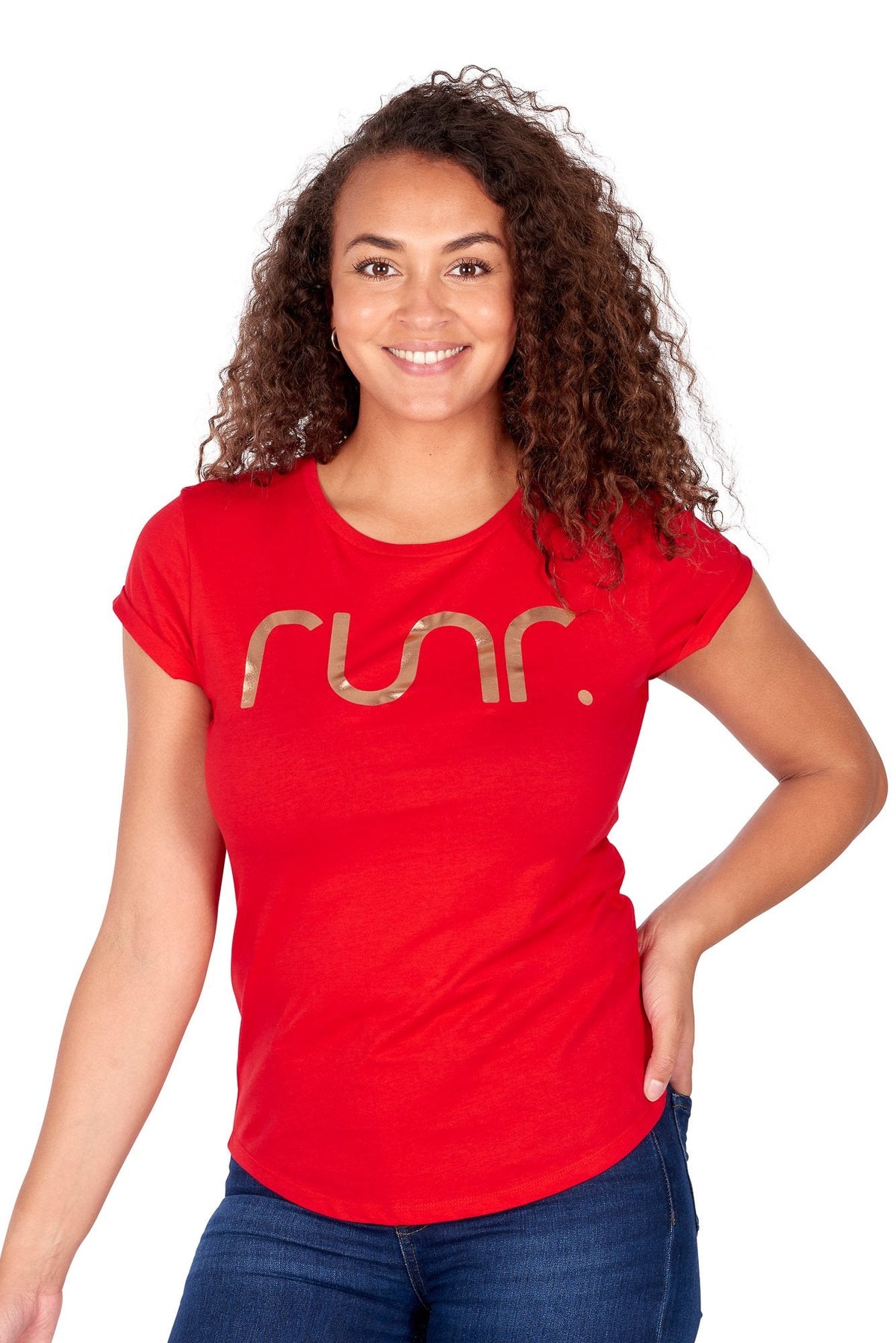 Red and deals gold shirt women's