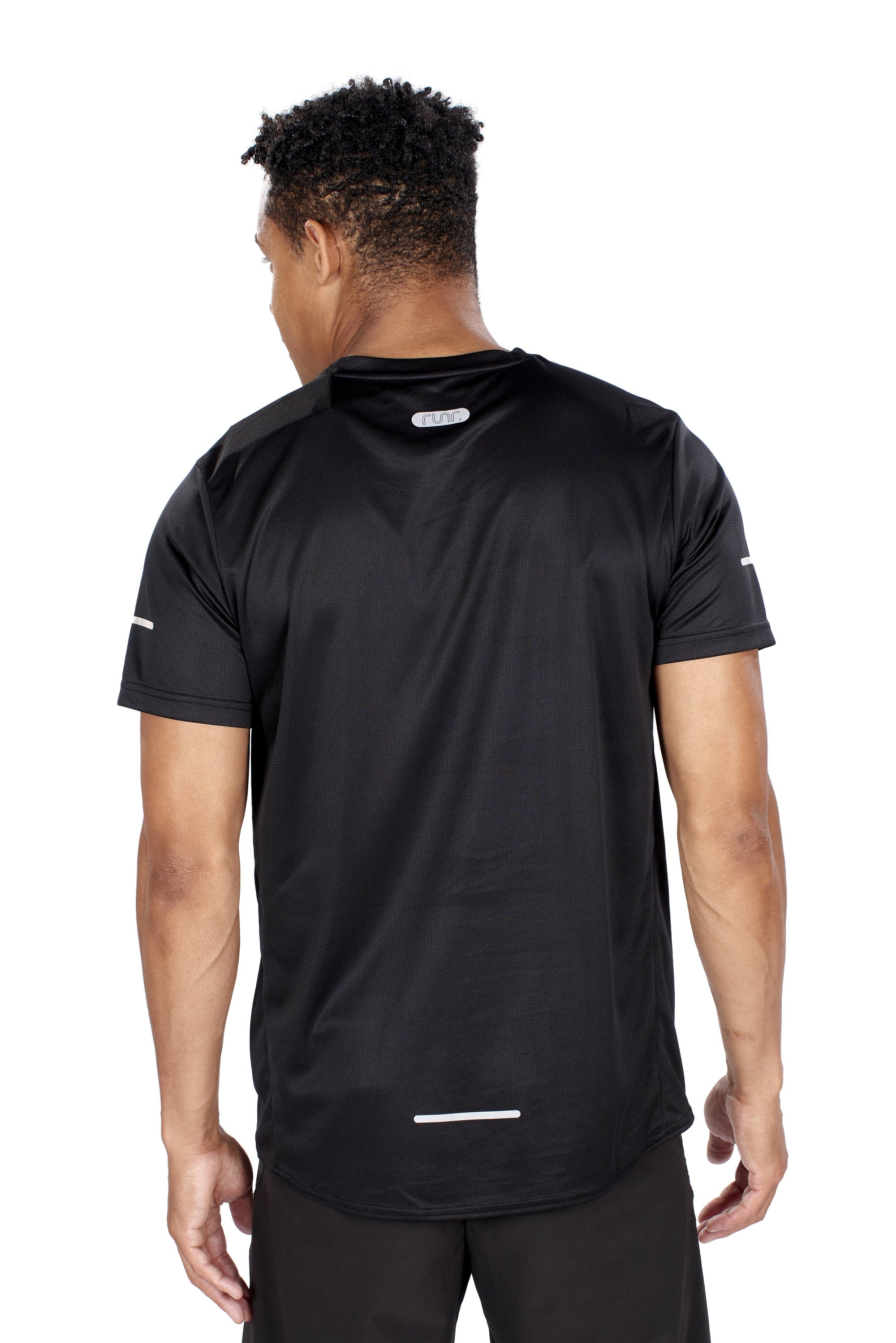 Men's EcoTek Runr Technical T-Shirt - Black