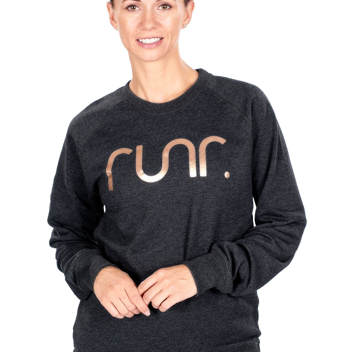 Rose gold hotsell sweatshirt womens