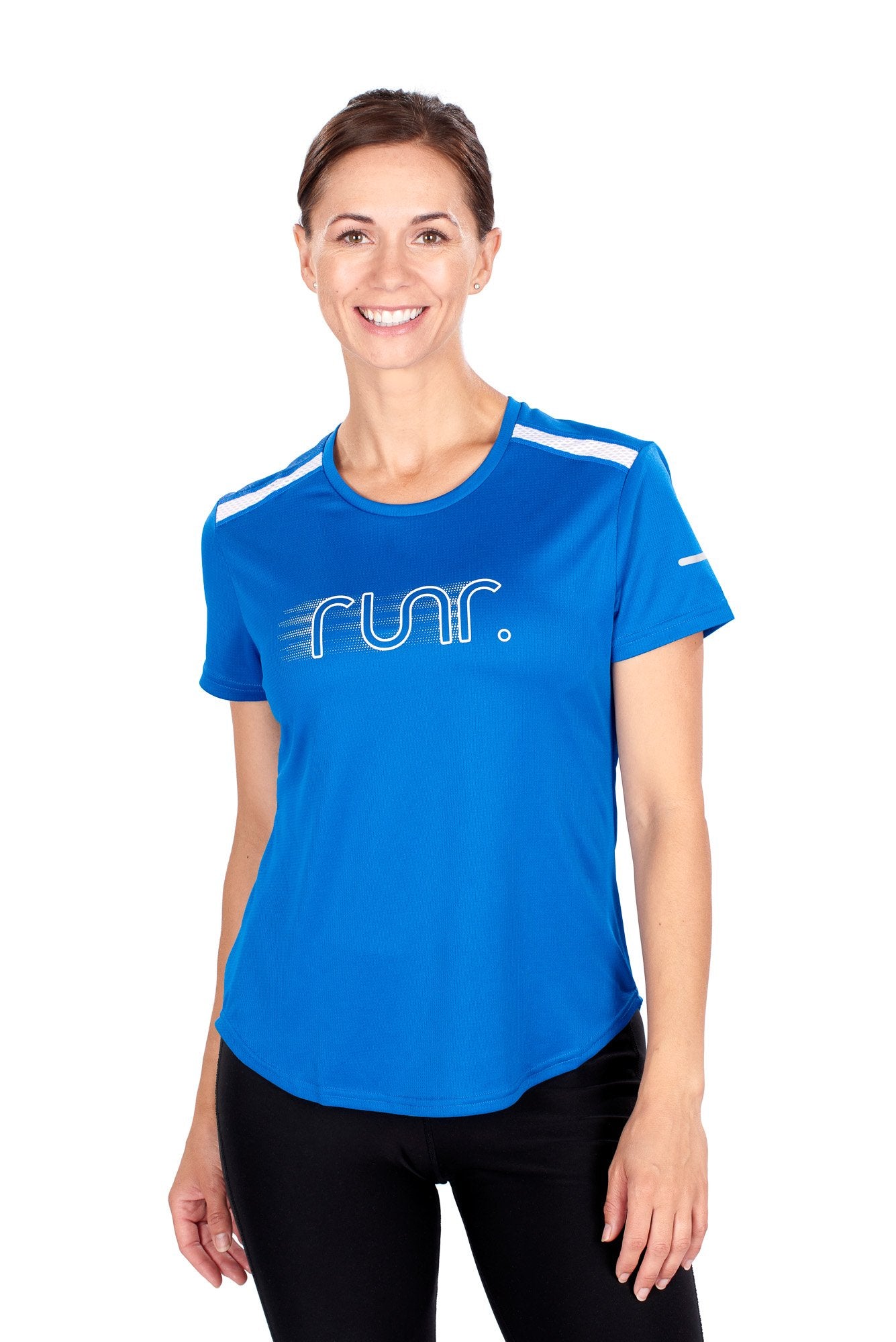 Women's EcoTek Runr Technical T-Shirt - Electric Blue