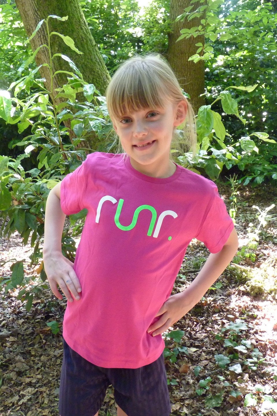 Junior Runr T-Shirt - Pink