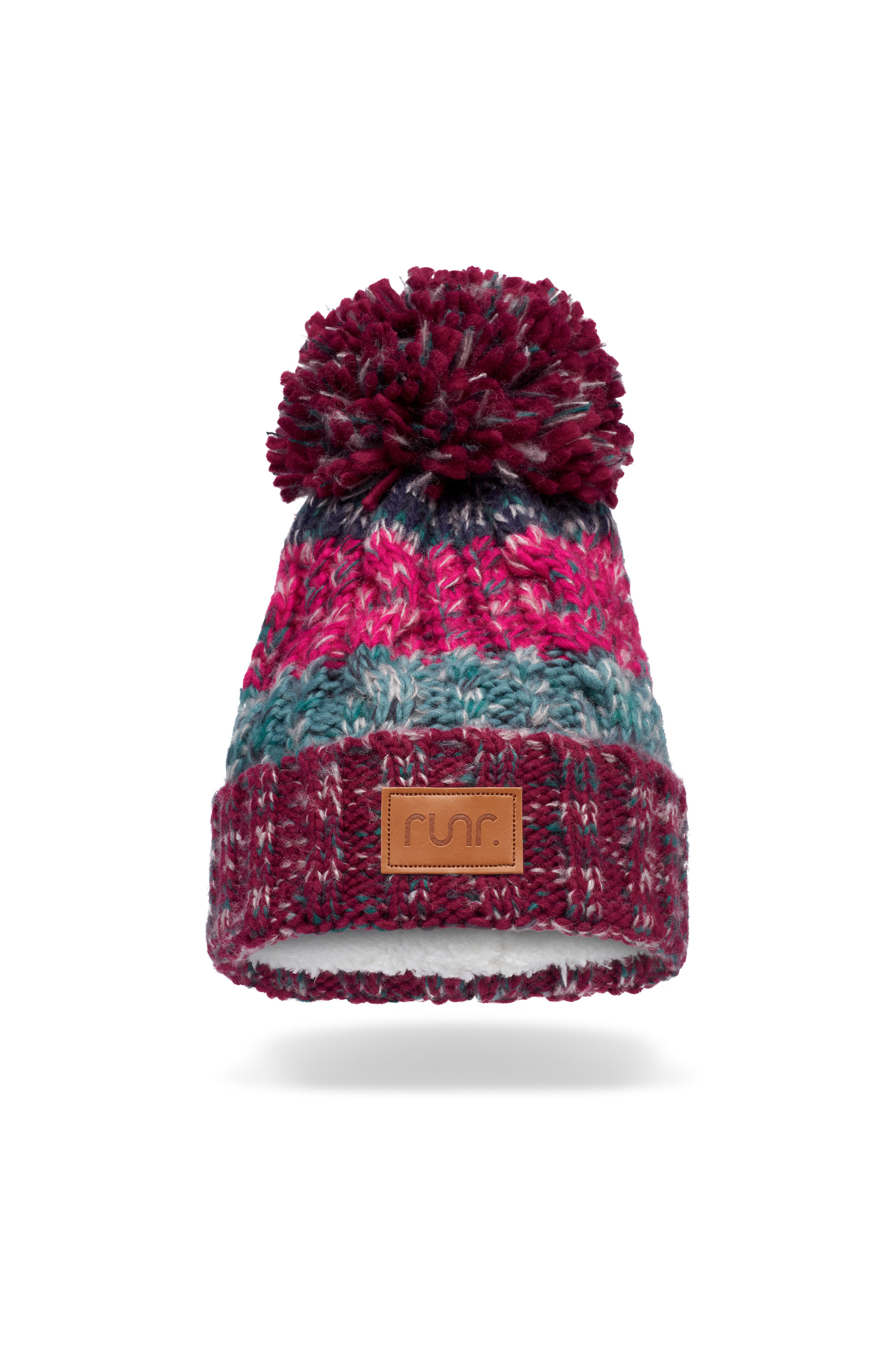 Runr Winter Bobble Hat - Aspen