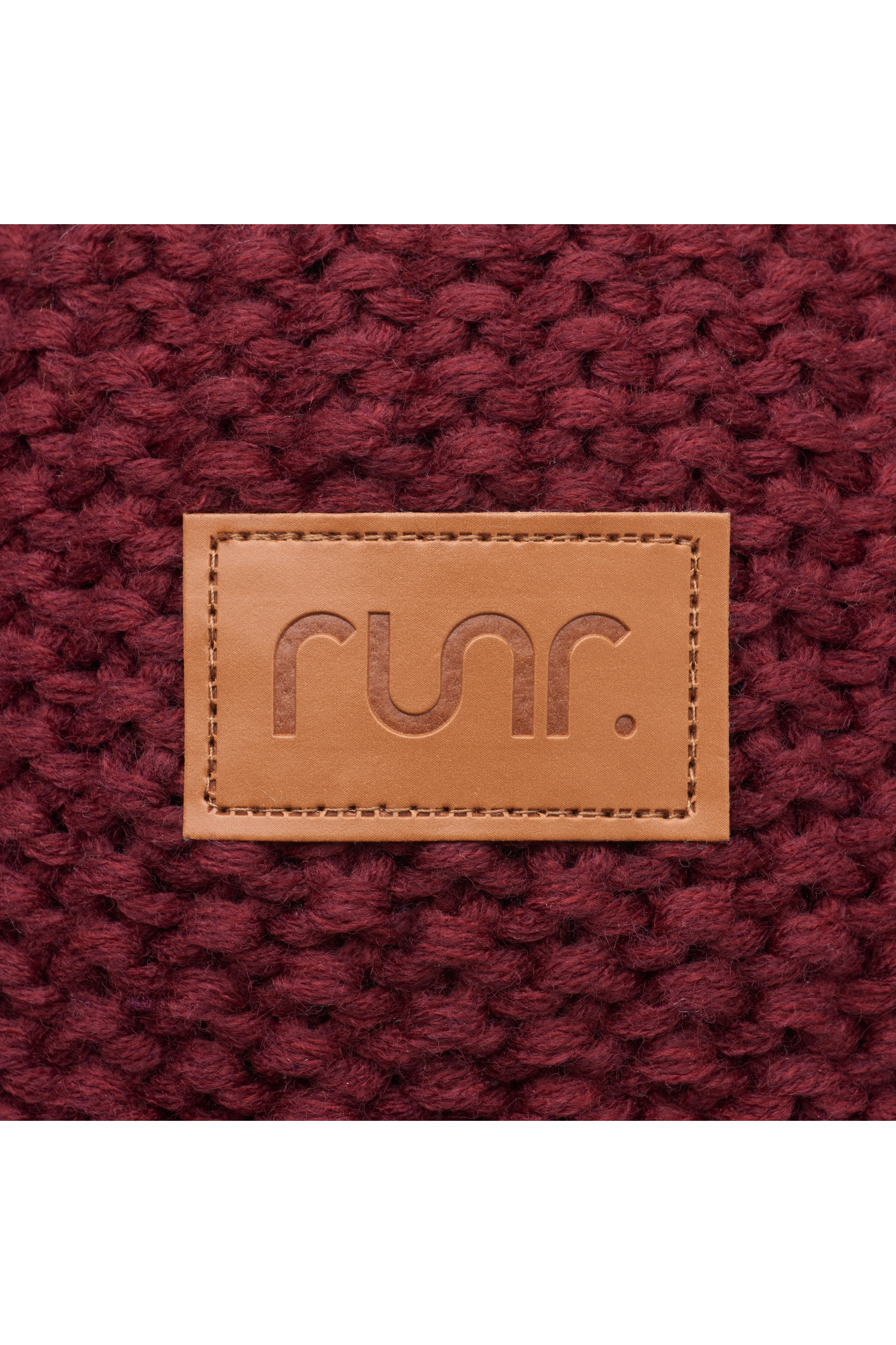 Runr Banff Headband With Faux Leather Label