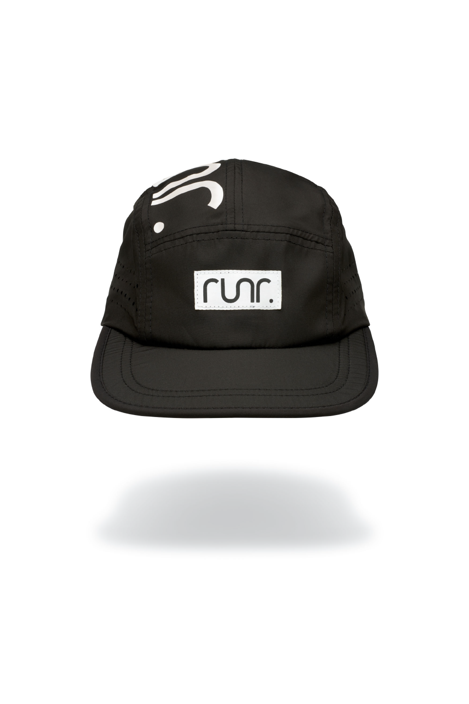 Running sales hat black