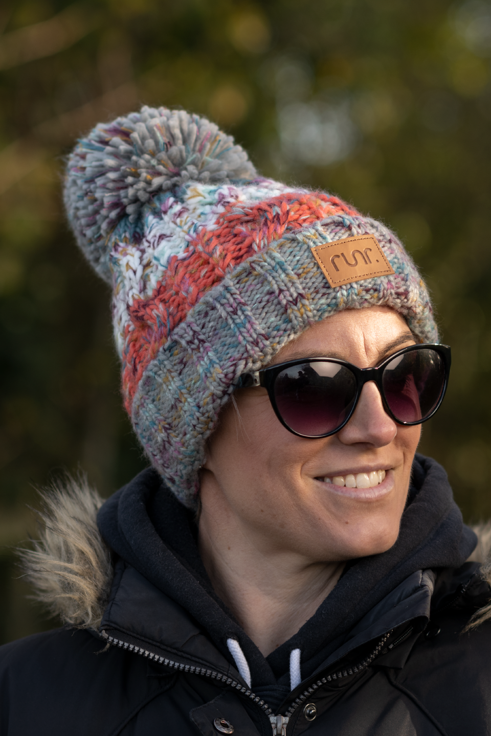Runr Osaka Running Hat & Chamonix Winter Bobble Hat Bundle
