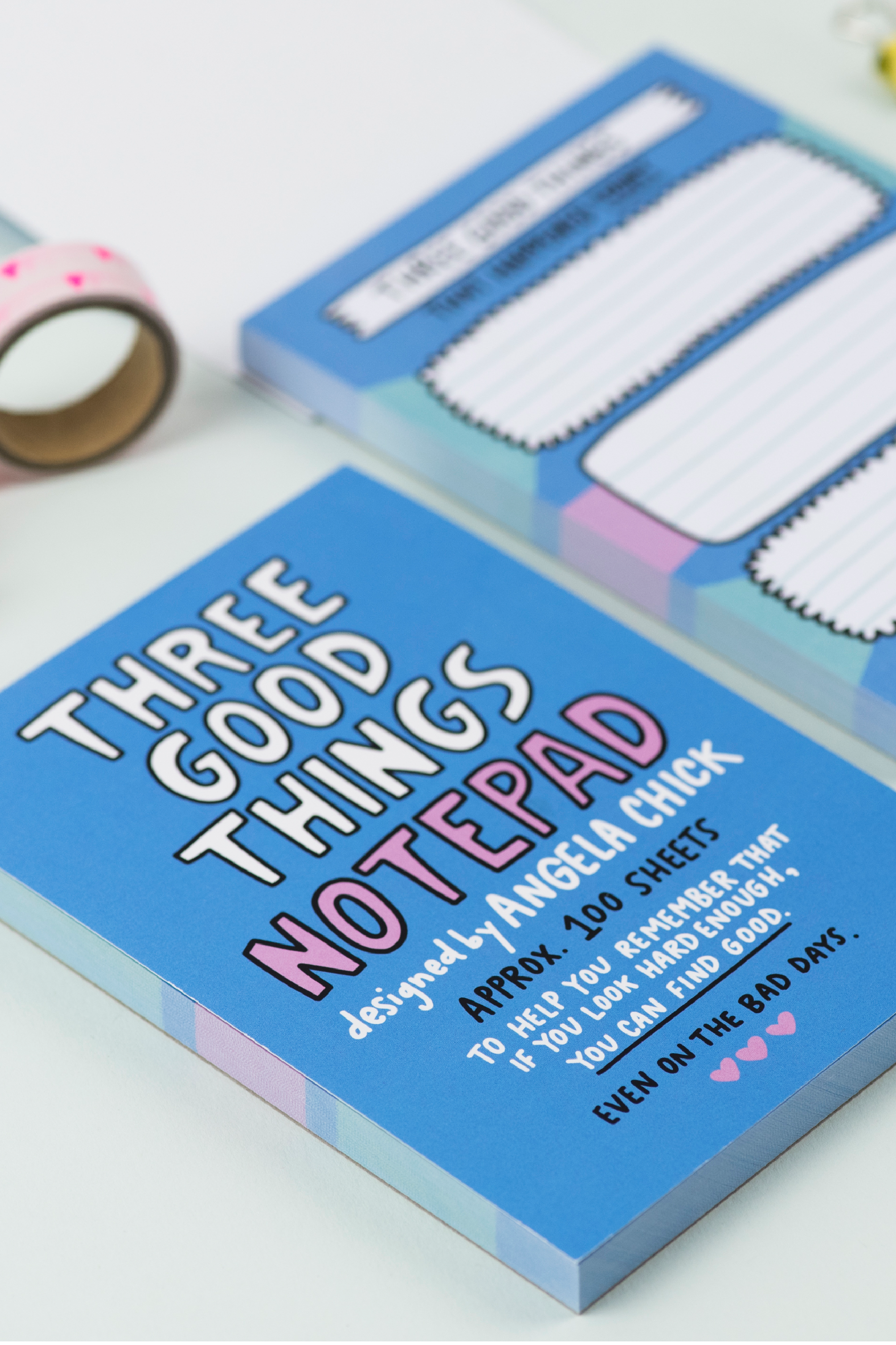 Three Good Things Gratitude Notepad