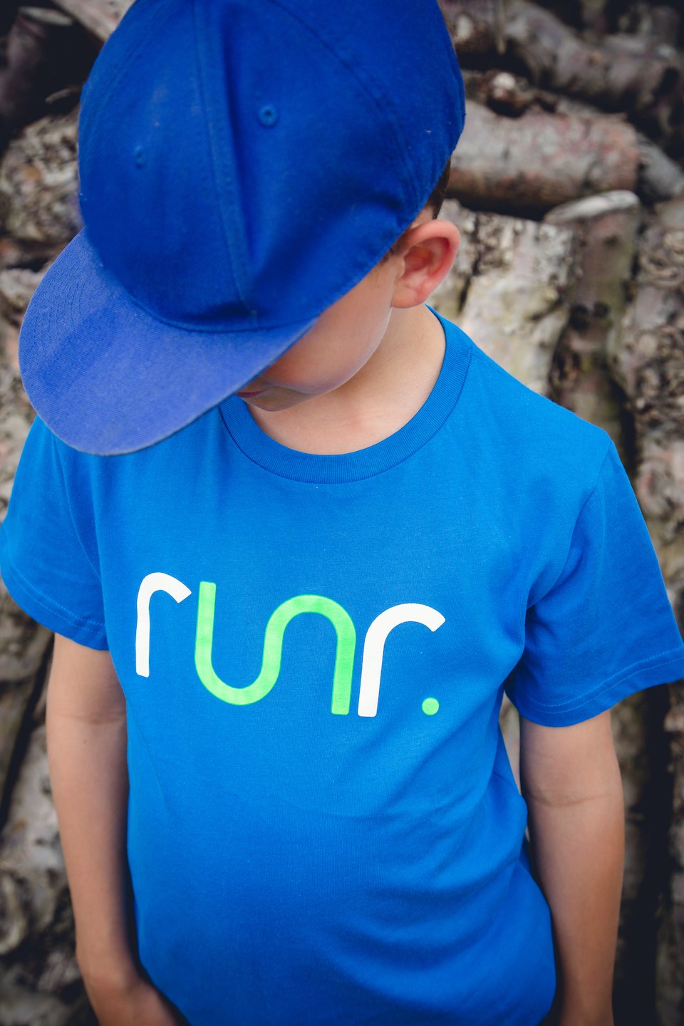 Junior Runr T-Shirt - Blue