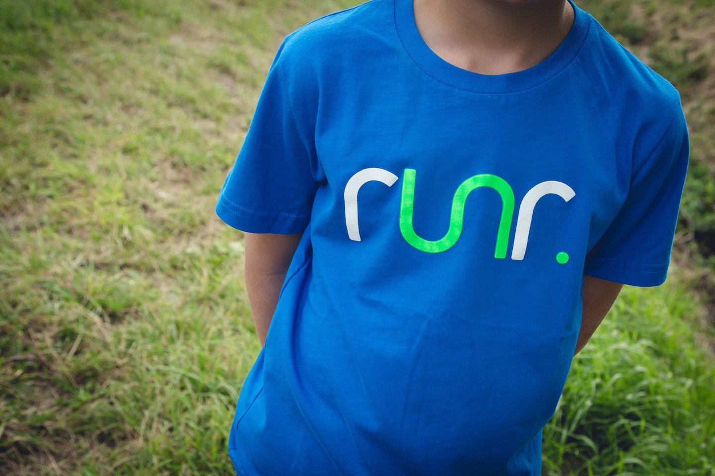 Junior Runr T-Shirt - Blue