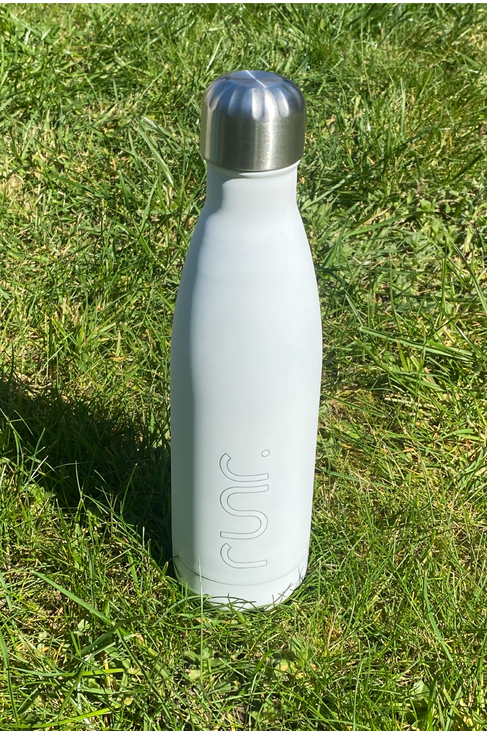 Runr Reusable Water Bottle - White