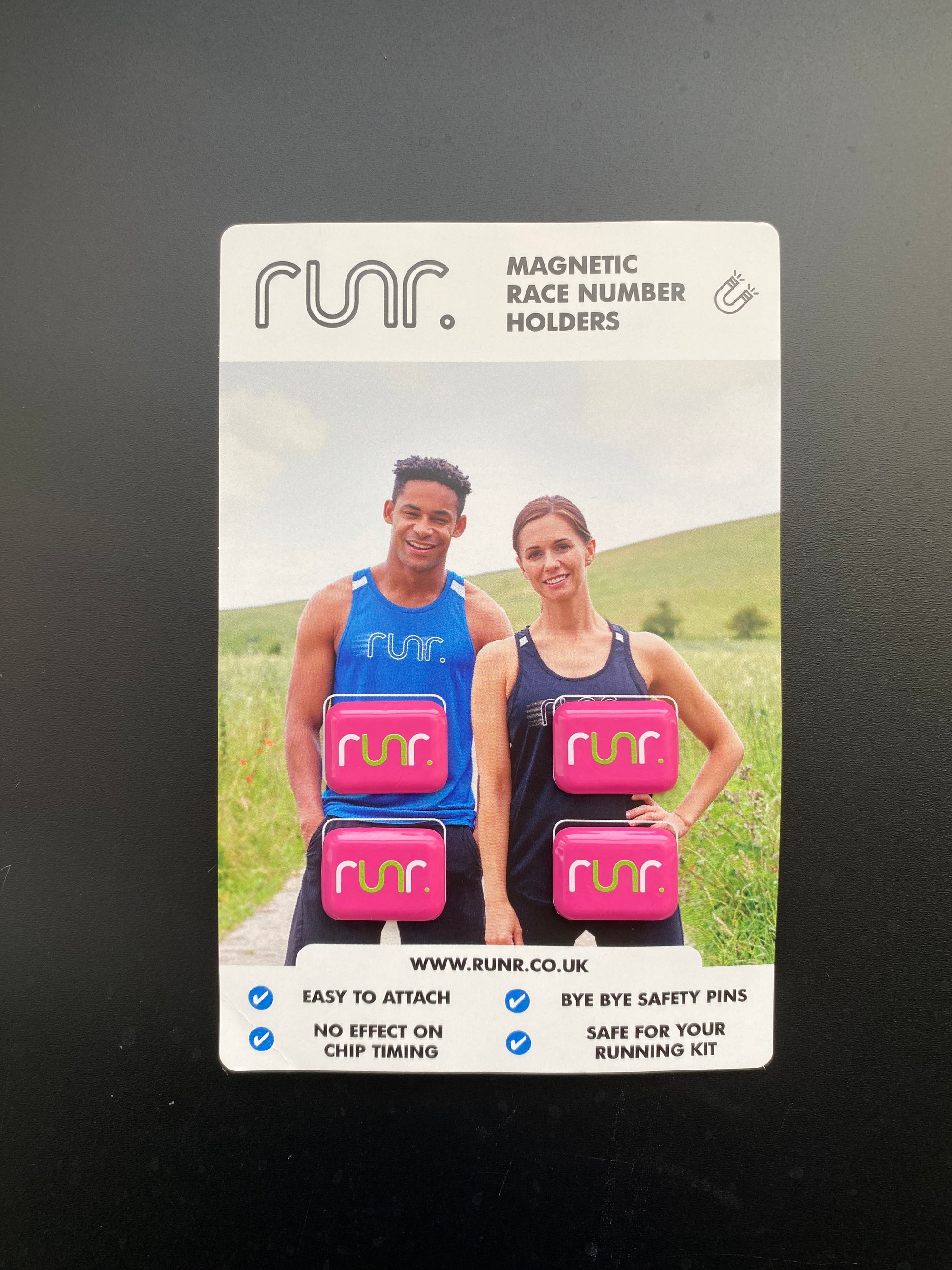 Runr Race Magnets - pink