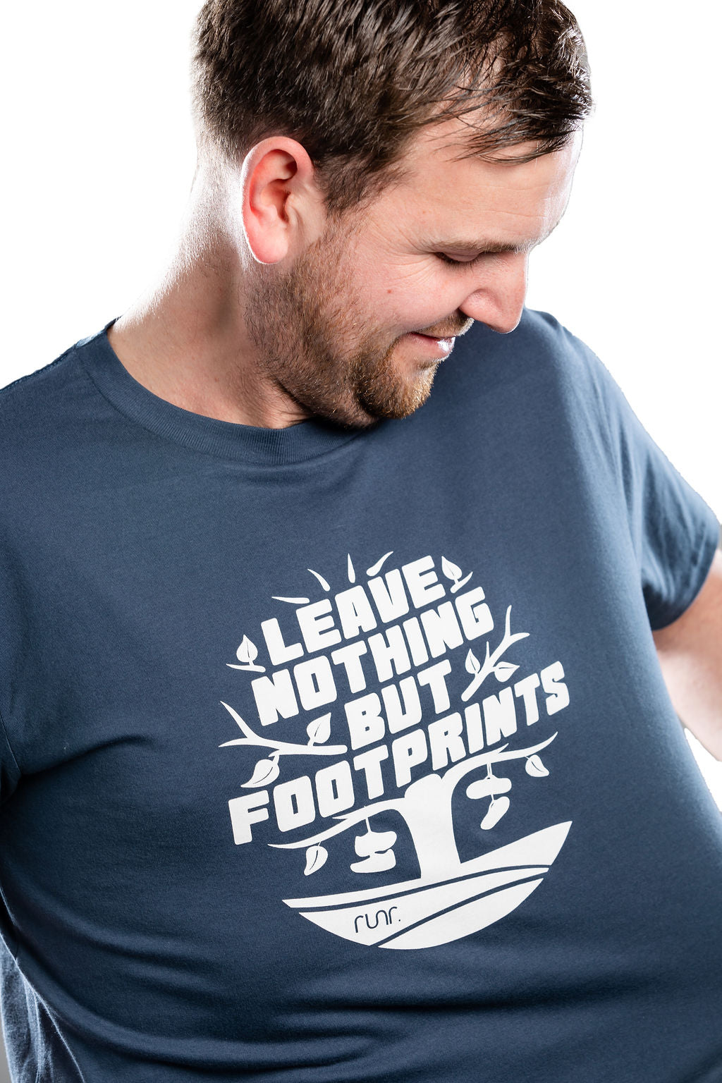 Men's 'Leave Nothing But Footprints' Trail Runr T-Shirt